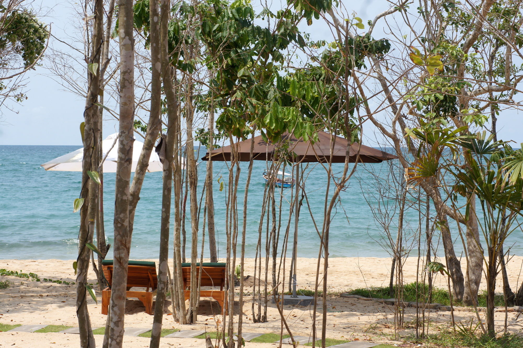Gold Sand Beach Bungalow Дуонг-Донг Экстерьер фото